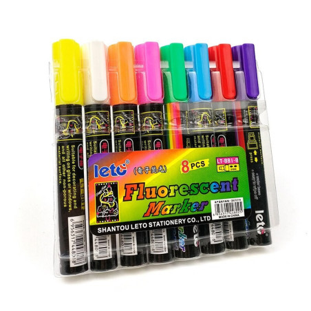 Marcador de Vinilo Fluorescente 4 mm