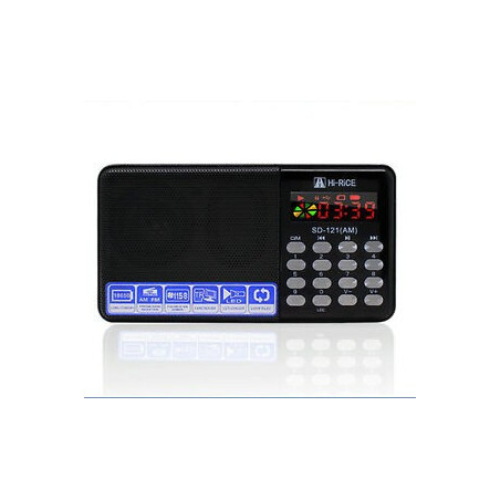 Radio AM FM Recargable Digital