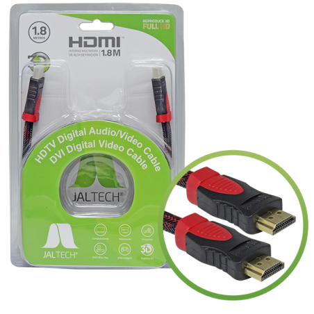 Cable HDMI 1.8 Mts. Full HD