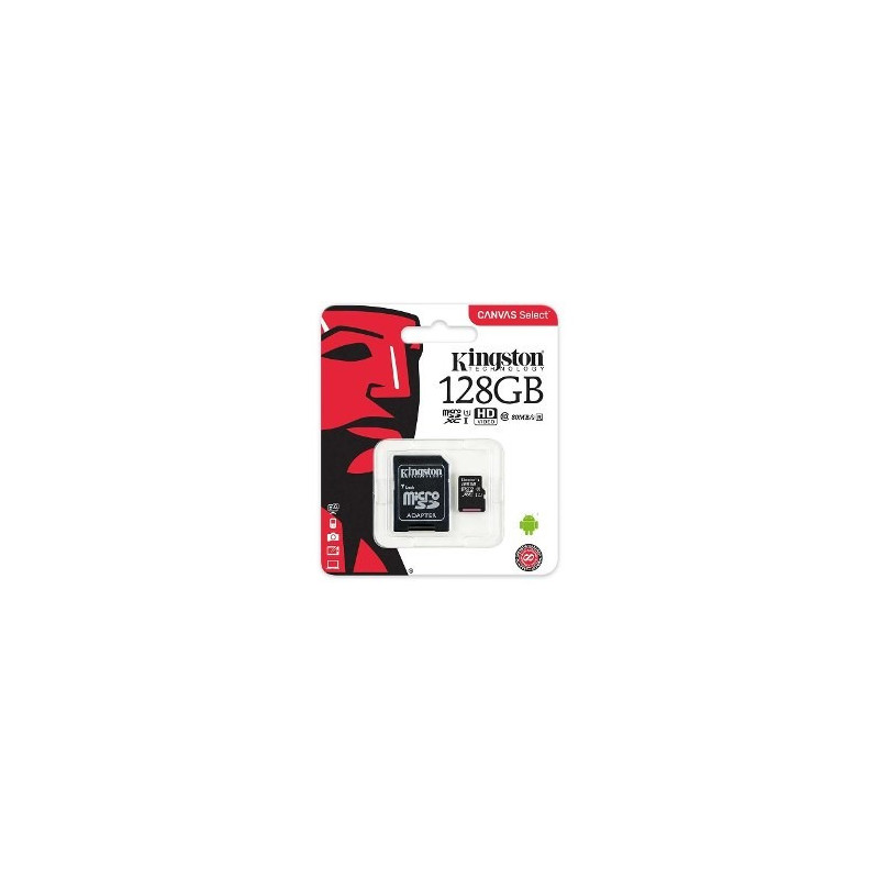 Kingston Micro SD 128 GB Clase 10