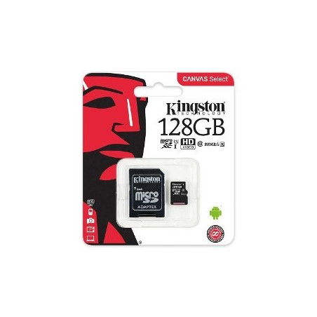 Kingston Micro SD 128 GB Clase 10