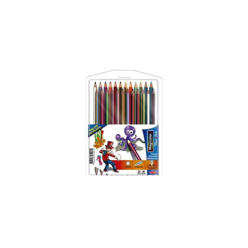 Colores Magicolor Doble Punta x24