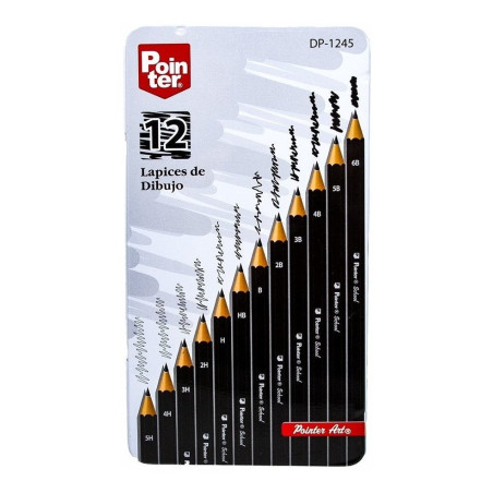 Lapices de Dibujo Graduados x 12