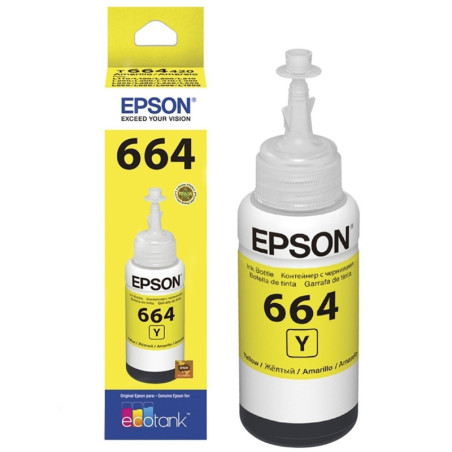 Tinta Epson 664 Amarilla