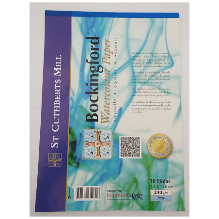 Block Papel Acuarela 240 Grs 25 x 35
