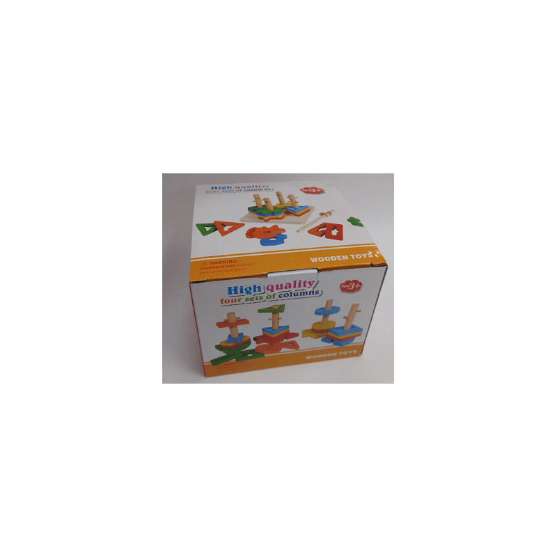 Juego Didactico en Madera