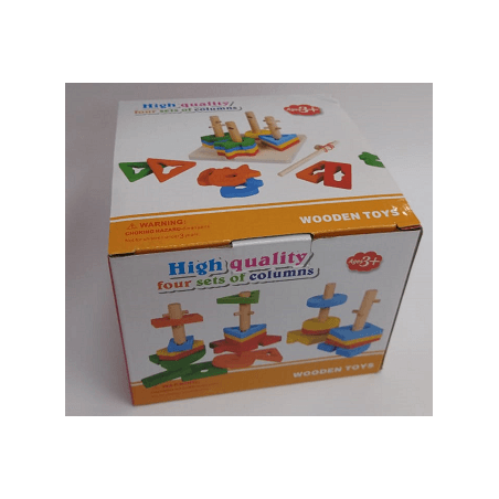 Juego Didactico en Madera