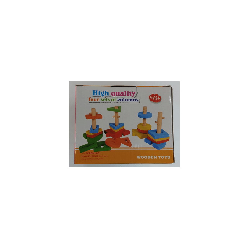 Juego Didactico en Madera