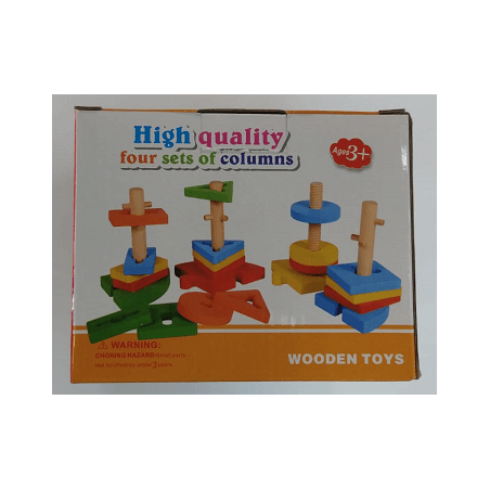 Juego Didactico en Madera