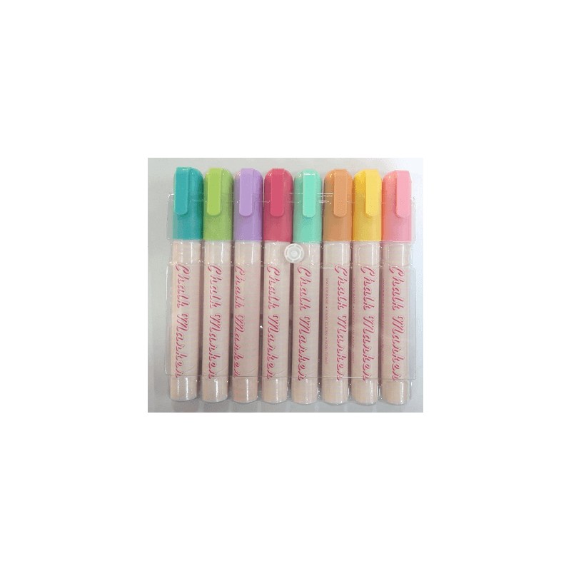 Marcador de Tiza Pastel x 8