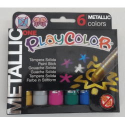 Marcador Metalizado Playcolor x 6