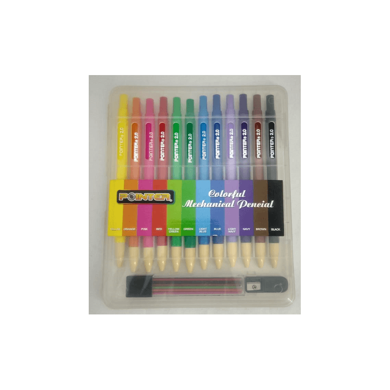 Portaminas 2 mm Caja x 12 Colores