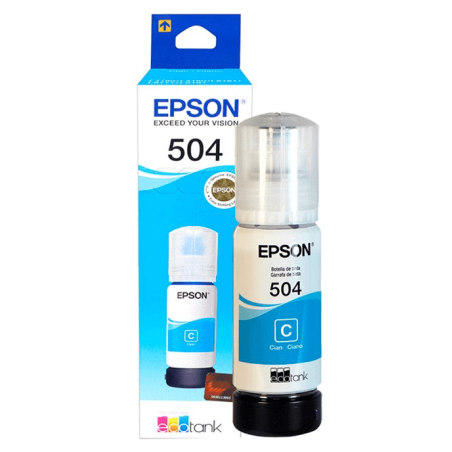 Tinta Epson 504 Cyan