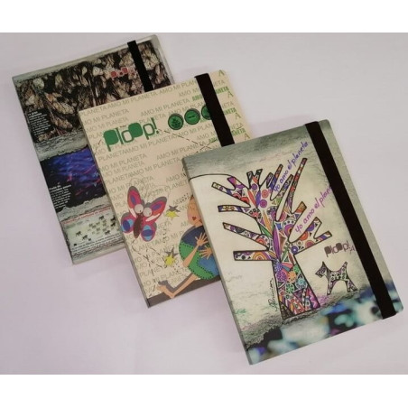 cuaderno ecologico cosido