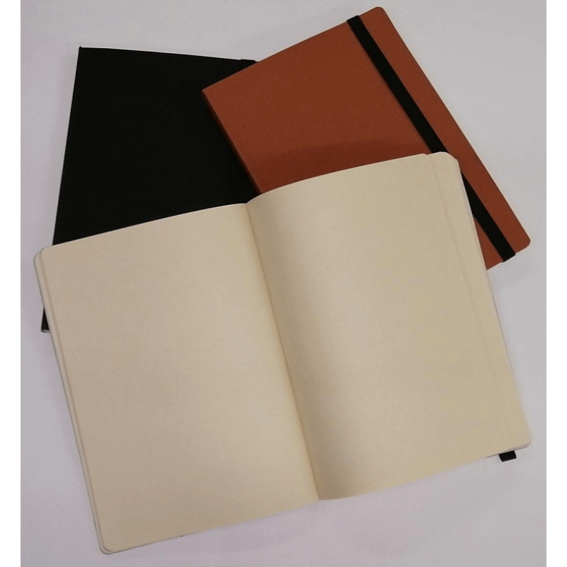 sketchbook cosido con papel ecologico