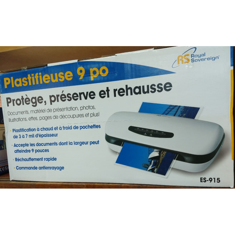 Laminadora Royal de 9 Pulgadas