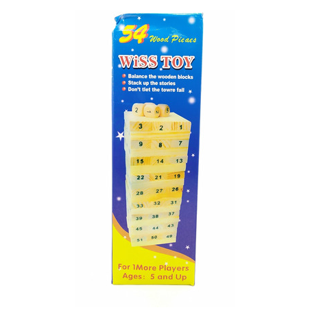 Jenga 54 piezas Juego de Mesa