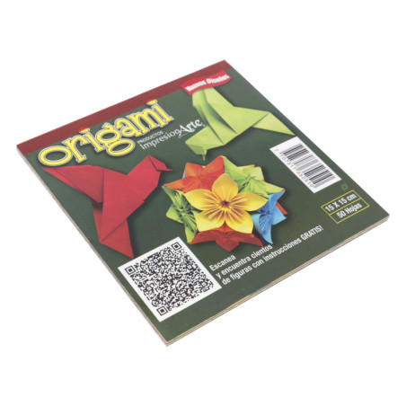 BLOCK ORIGAMI 15 X 15 50 HOJAS