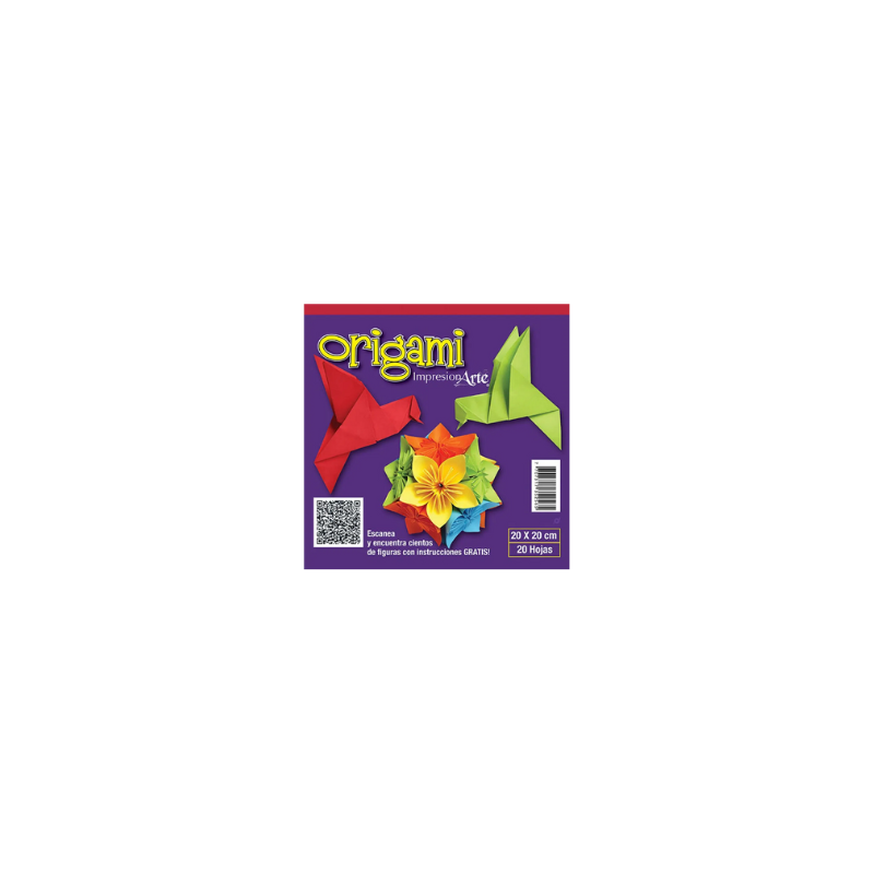 BLOCK ORIGAMI 20 X 20 20 HOJAS