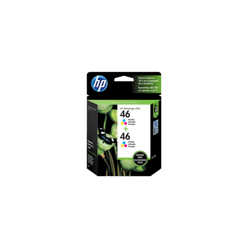 Cartucho HP 46 Duo Pack Color