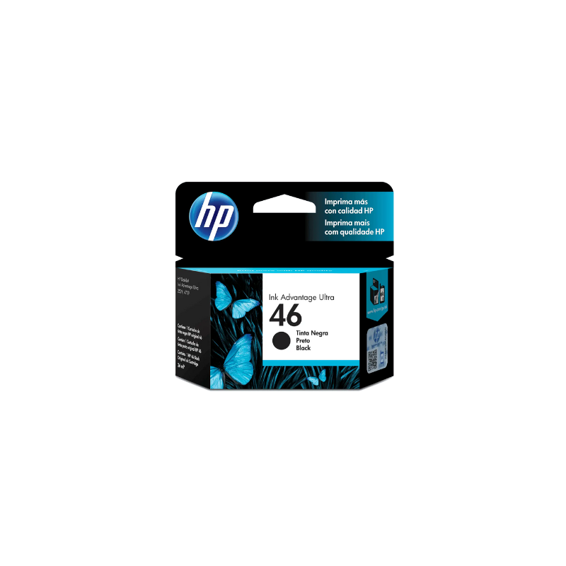 Cartucho HP 46 Negro