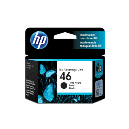 Cartucho HP 46 Negro