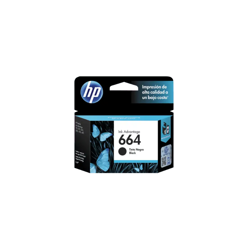 Cartucho HP 664 Negro