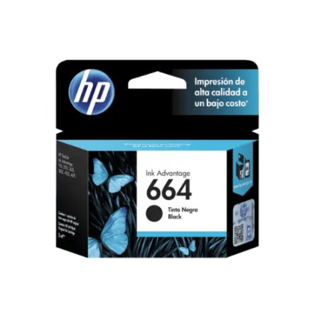 Cartucho HP 664 Negro