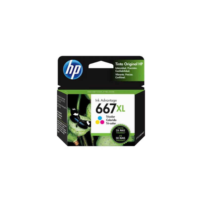 Cartucho HP 667XL Color