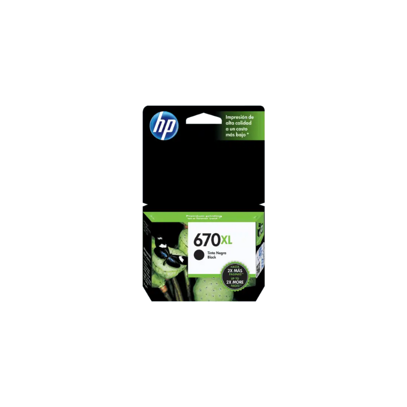 Cartucho HP 670XL