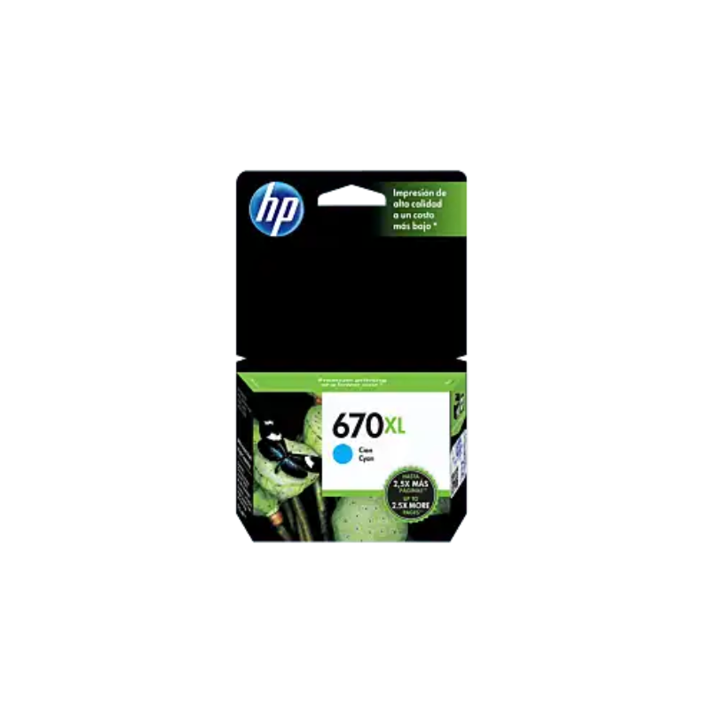 Cartucho HP 670XL