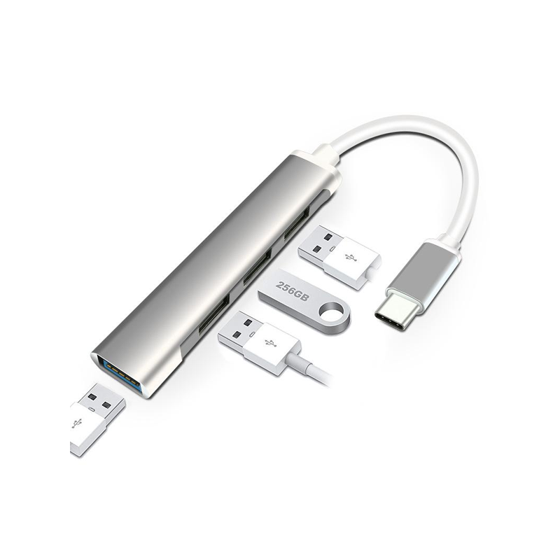 Hub Usb  Tipo C 809