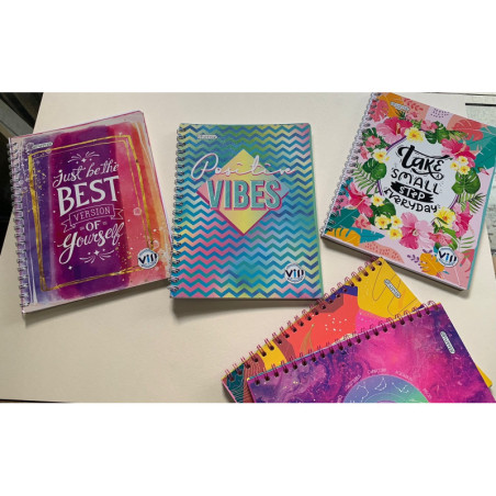 Cuaderno Argollado Grande 80 Hojas