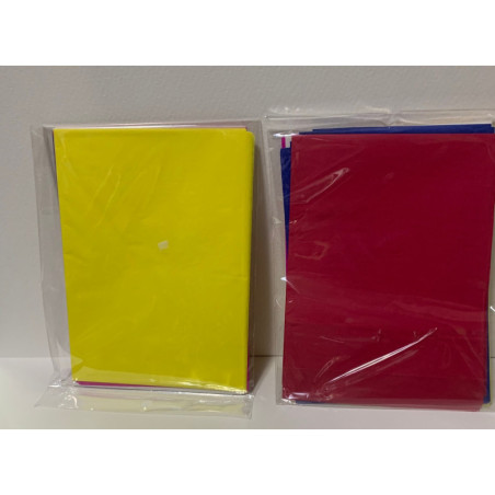 Papel Seda x 5 Pliegos Surtidos