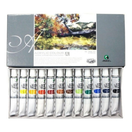 Pintura Acrílica Maries x 12