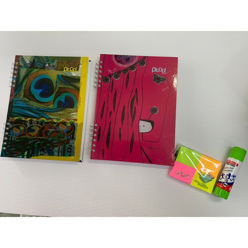 Cuaderno Ploop Argollado Grande 5 Materias