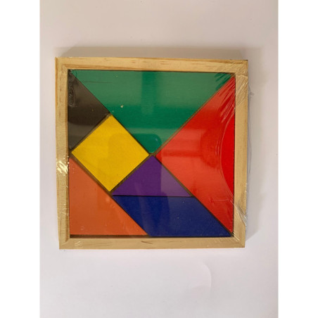 Tangram Pequeño en Madera