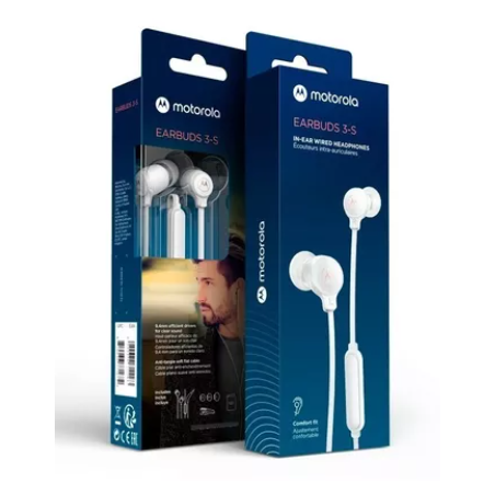 Audífono Manos Libres Earbuds 3-S  Motorola