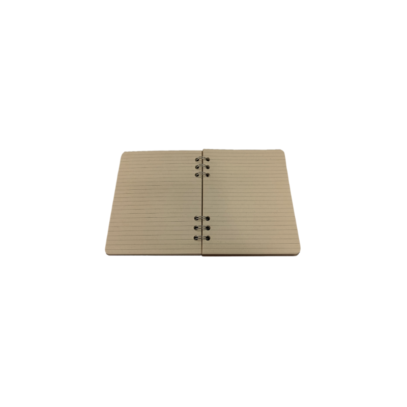 Mini Cuaderno Argollado Ecologico 100hjs