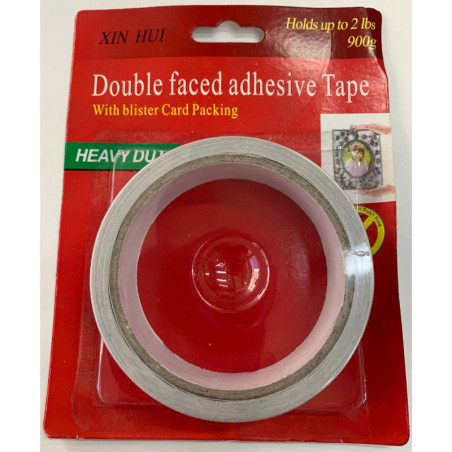 Cinta Doble Faz Transparente 18mm