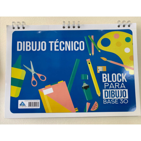 Block Base 30 Argollado con Formato