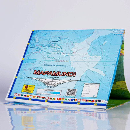 Mapa Mundi Político 70 x 125