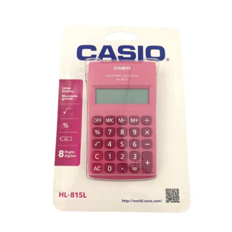 Calculadora Casio 810 - 815 De Bolsillo