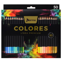 Colores Artisan Black x 50 Caja Metálica