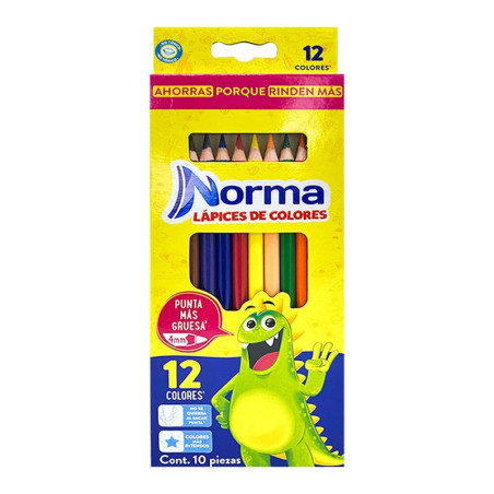 Colores Norma x 12
