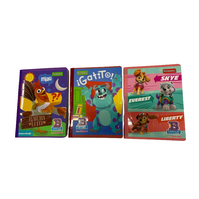 Cuaderno de Regleta Tipo B