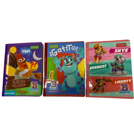 Cuaderno de Regleta Tipo B