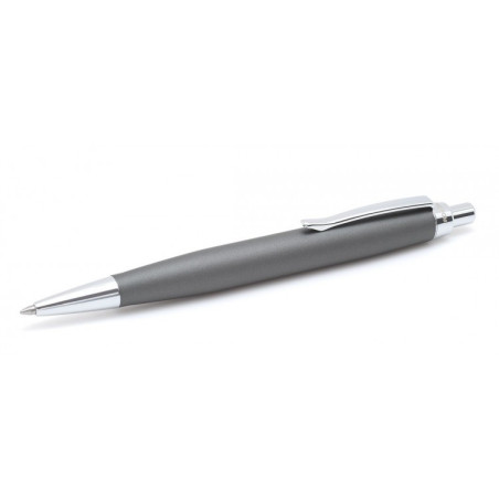 Boligrafo Round Antracita Sienna Cromo Inoxcrom