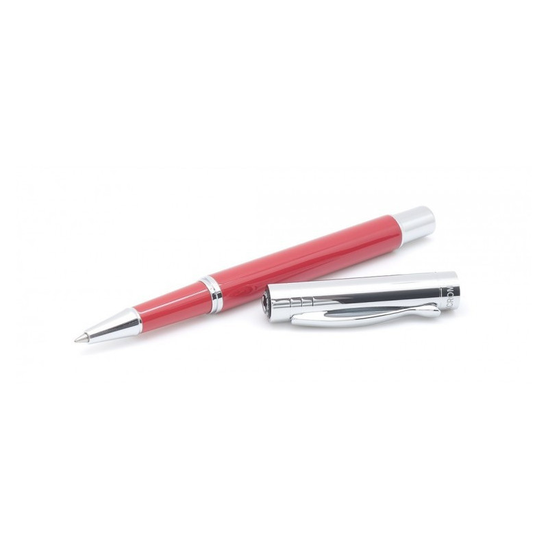 Roller Ball Vista Negro Azul Rojo Inoxcrom