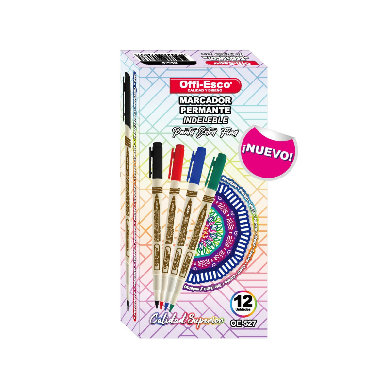 Marcador Ultrafino Permanente OE 527